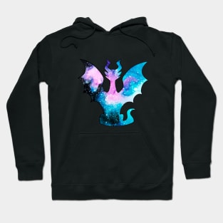 Galaxy Dragon Silhouette Hoodie